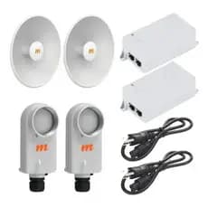 Antena Mimosa N5-x25 6.4ghz 25dbi+ Radioc5x 5ghz 8dbi Par