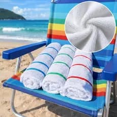 Toalha de Praia Piscina Grande 100% Algodão  | Toalha de Banho Grossa 420g | Toalha Piscina
