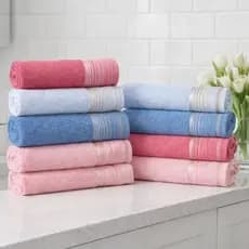 Kit Toalha de Banho Grande e Grossa + Toalha de Rosto Luxo 100% Algodão Toque Macio, Delicado e Alta Absorção