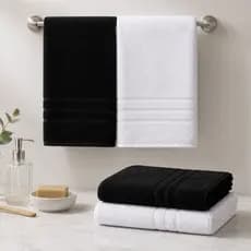 Kit Toalha de Banho e Rosto Delicate 100% Algodão Macia Absorvente Premium