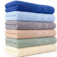 Toalha de Banho Grande e Grossa 100% Algodão |1 a 5 Toalhas LIS Tamanho 80cm x 150cm | Envio Sortido