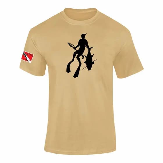 Camiseta  Pesca Sub Pescaria Arpão Tiro Peixe Casual Esport  100% Algodão