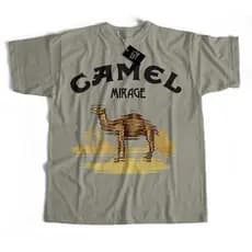 Camiseta Camel Mirage Lady Fantasy Prog 100% algodão