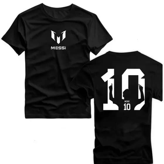 Camiseta Messi 10 Goat Premium Barcelona Lionel Messi 100% Algodão Lançamento