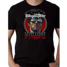 Camiseta Camisa Cobra Sylvester Stallone Filme Policial