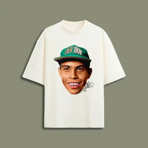 Camiseta Ronaldo R9 Fenômeno Copa 2002 Brasil Retrô Vintage 100% algodão