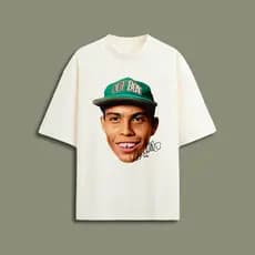 Camiseta Ronaldo R9 Fenômeno Copa 2002 Brasil Retrô Vintage 100% algodão