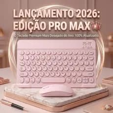 Kit Teclado E Mouse Bluetooth Ultrafino Design Elegante Compacto Compatível Celular Tablet Pc
