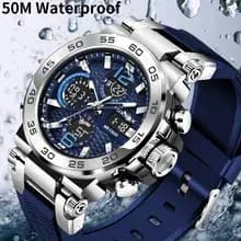 Digital Watch Multi Function Watchds Luminous Fashion Relógio de pulso à prova d'água