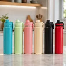 Garrafa Térmica 800ml Inox com Alça