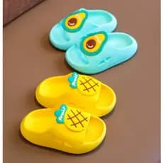 Chinelo Papete Slide Infantil Nuvem Frutinhas - Slide Papete Bebê Frutas -Criança já lançamento 2026