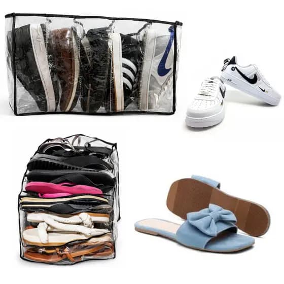 Organizador De Sapatos Porta Sapato Organizador De Guarda Roupa