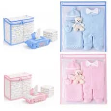 5 Saquinhos Maternidade Multiuso Organizador + 1 Porta Fralda Organiza Bebe