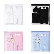 Kit 3 Saquinho Saco Maternidade Bebê Organizador Roupas Limpas E Sujas Escolas Creche