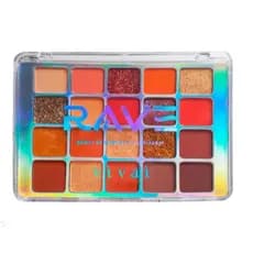 Paleta RAVE 20 Cores Profissional | Matte + Glitter Ultra Pigmentada