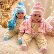 Boneco Bebezão Menino Ou Menina 50CM Com Acessório E Roupa De Inverno | Barato | Envio Rápido | Presente | Crianças