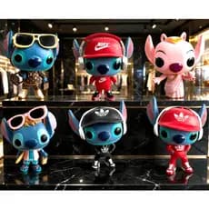 Bonecos Colecionáveis Stitch: Marcas, Malibu, Angel - Miniatura Decorativa