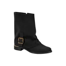 BOTA FEMININA CAPA FASHION TEXANA SALTO BAIXO FIVELA VIZZANO ORIGINAL
