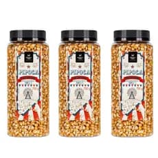 KIT 3 POTES MILHO PIPOCA MEMBERS MARK 700G