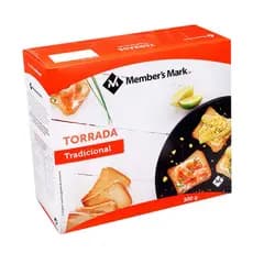 TORRADA PORTUGUESA TRADICIONAL OU INTEGRAL MEMBER’S MARK CAIXA 300G