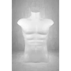 Busto Plástico Masculino para Roupas