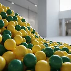 Bolinhas Para Piscina Infantil  Kit Com 200 Unidades