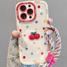 Capinha Capa Para Redmi A2 A3 A5 8 10C 12 13 15 POCO M3 X4 PRO Xiaomi 11 lite Silicone À Prova de Choque cereja