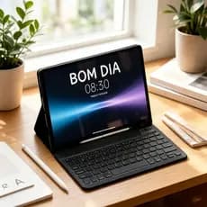 Capa Protetora Completa Para iPad , Bluetooth ABNT , Teclado Touch Mouse , Acessório Magnético Air3 Pro 10.5