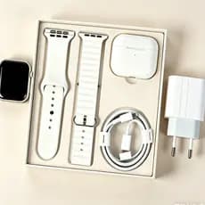 Kit 6 Em 1 Relógio Smartwatch + Fone Bluetooth I13, Relógio Esportivo Multifuncional Com Carregador Portátil Ideal