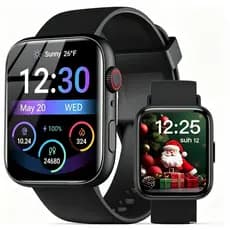 38MM Mini Smartwatch Bluetooth Chamada Monitoramento De Saúde E Freqüência Cardíaca Para Ginásio Escritório Uso Diário ,
