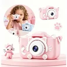 Câmera Infantil Digital com Fotos Reais, Filmagem e Jogos, Presente Especial