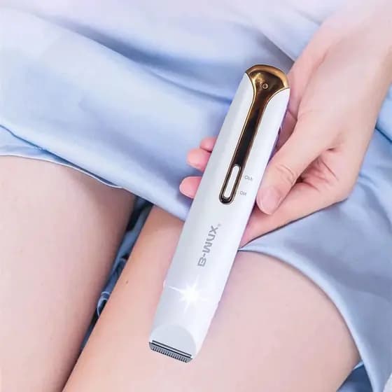 Depilador Elétrico Feminino 4 em 1 Barbeador Aparador Recarregável com Tecnologia avançada Indolor.