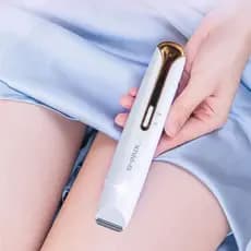 Depilador Elétrico Feminino 4 em 1 Barbeador Aparador Recarregável com Tecnologia avançada Indolor.