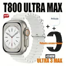 2026 Novo Modelo T800 Ultra 3MAX , Smart Watch Series IW09 , Carregamento Sem Fio , Contagem De Passos , Monitoramento D