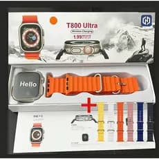 Smartwatch T800 Série 10 Ultra Calculadora De Freqüência Cardíaca Para Monitoramento De Frequência , Presente De Anivers