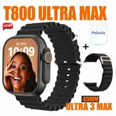 Novo smartwatch T800Ultra Original Com Função De Monitoramento De Frequência Cardíaca , Calculadora , Disponível Para En