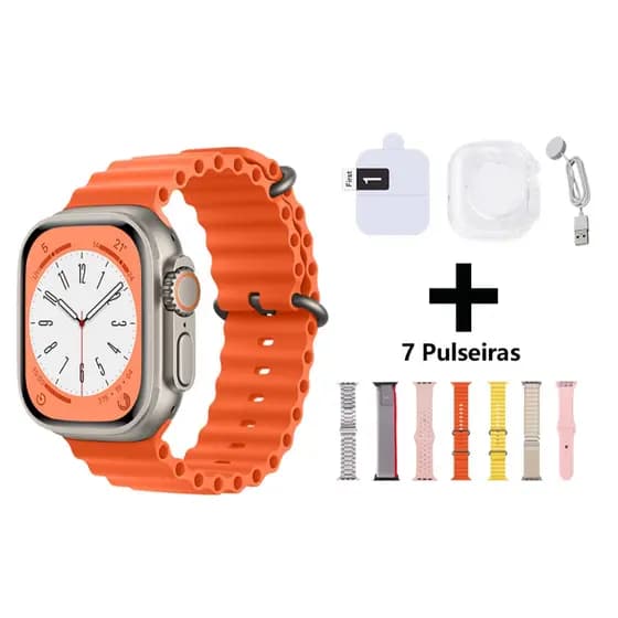 A Mais Recente Série smartwatch 2026 T800 Ultra3MAX IWO10 , Com Carregamento Sem Fio , Chamadas Bluetooth , Monitorament