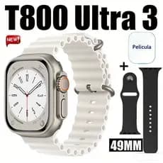 smartwatch Série IWO16 T800 UltraMAX Carregamento Sem Fio Chamada E Exercício De Frequência Cardíaca , Adequado Para And