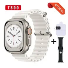 O Mais Recente Modelo 2026 De smartwatch Da Série IWO8 , T800Ultra , Suporta Carregamento Sem Fio E É Compatível Com Sis