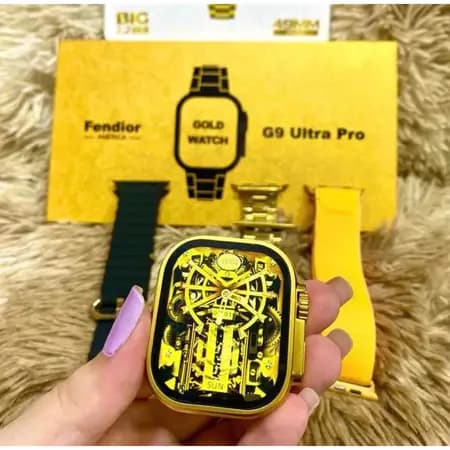 2026 Novo Modelo G9 Ultra Pro MAX gold smartwatch T800 Masculino Enviado Do São Paulo :
