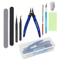 Kit de Ferramentas 9 peças para Hobby Impressora 3D Model Kit Alicate de Corte Diagonal