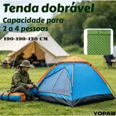 Barraca Camping Iglu 3-4 Pessoas - Barraca De Acampamento A Prova D'Água - Barraca Camping 190*190*120