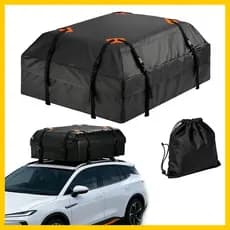 Bagageiro de Teto Maleiro Impermeável Rack Dobrável para Todo os Tipos de Carro Universal Porta Bagagens