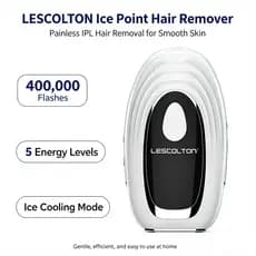 Lescolton ponto de congelamento indolor doméstico IPL instrumento remoção do cabelo Laser permanente axila cabelo femini