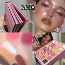 Conjunto de sombras de 78 cores Paleta de maquiagem de livro 78 cores perolado fosco alto brilho reparação multifunciona