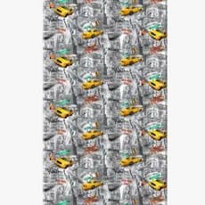 Cortina Box Banheiro Impermeavel Estampada Com Ganchos Duravel