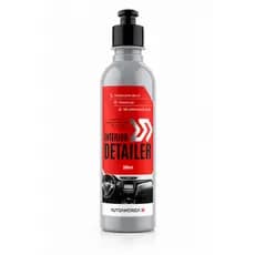 INTERIOR DETAILER AUTOAMERICA 300ML PROTETOR PAINEL AUTOMOTIVO TOQUE SECO PROTEÇÃO UV RENOVA PLASTICO DAS PORTAS CONSOLE