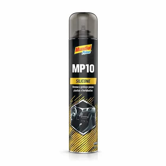 Silicone Spray Para Borracha, Plástico, Painel, Interior Carro Renovador Brilho PerfumadoTutti Fruti Mundial Prime 300ml