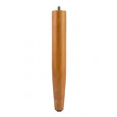 Pé Palito Madeira Maciça 30cm para Sofá Puff Poltrona Banco Rack Aparador Cabeceira Cama Box Móveis e Decoração