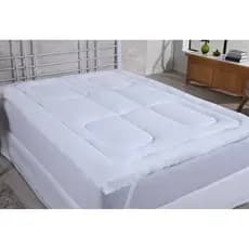 Protetor De Colchão Pillow Top Queen Micro Percal 400 fios com elástico nas pontas